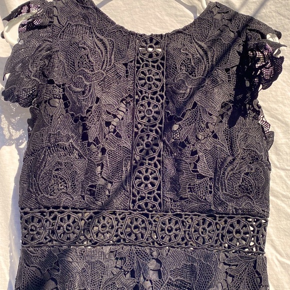 Black lace BB Dakota cocktail dress - Picture 7 of 7